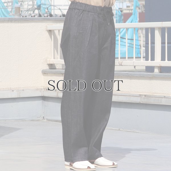 画像14: 「備後」10.5oz セルヴィッチ 青耳ストレッチデニム M52 2タック イージー ワイドパンツ【MADE IN JAPAN】『日本製』【送料無料】/ Upscape Audience