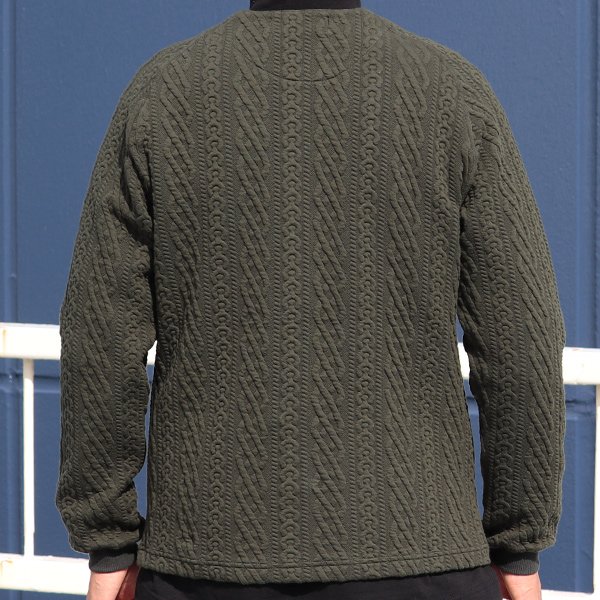 画像29: 「尾州」コットンキルト ノーカラー スナップジャケット【MADE IN JAPAN】『日本製』【送料無料】 / Upscape Audience