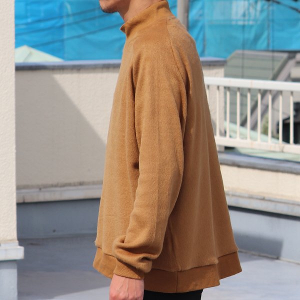 画像7: モヘアライク ウールシャギー バルーン モックネック ニットソー【MADE IN JAPAN】『日本製』 / Upscape Audience