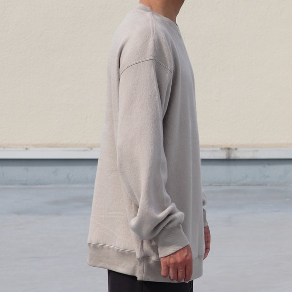 画像10: モヘアライク ウールシャギー ガゼット クルーネック ニットソー【MADE IN JAPAN】『日本製』 / Upscape Audience