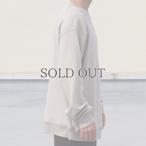 画像10: モヘアライク ウールシャギー ガゼット クルーネック ニットソー【MADE IN JAPAN】『日本製』 / Upscape Audience