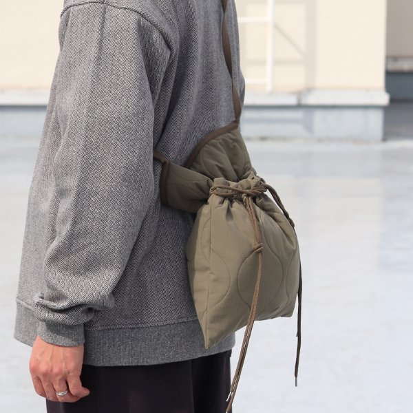 画像4: Teflon（テフロン）耐水撥水コットンタッチ ナイロン ウェーブキルト エプロンバッグ【MADE IN JAPAN】『日本製』 / Upscape Audience