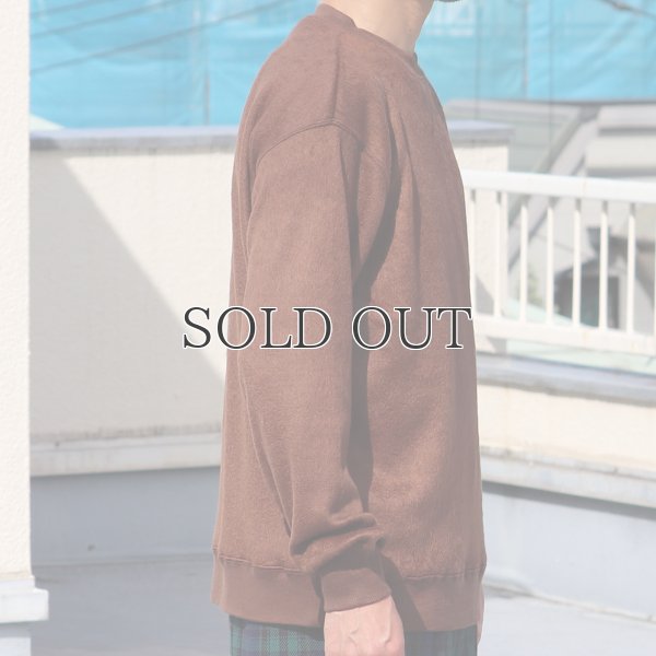 画像4: モヘアライク ウールシャギー ガゼット クルーネック ニットソー【MADE IN JAPAN】『日本製』 / Upscape Audience