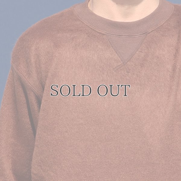 画像22: モヘアライク ウールシャギー ガゼット クルーネック ニットソー【MADE IN JAPAN】『日本製』 / Upscape Audience