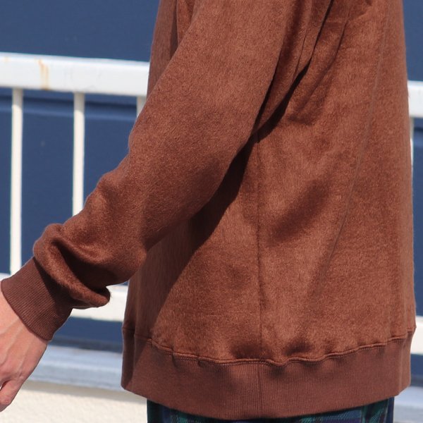 画像24: モヘアライク ウールシャギー ガゼット クルーネック ニットソー【MADE IN JAPAN】『日本製』 / Upscape Audience