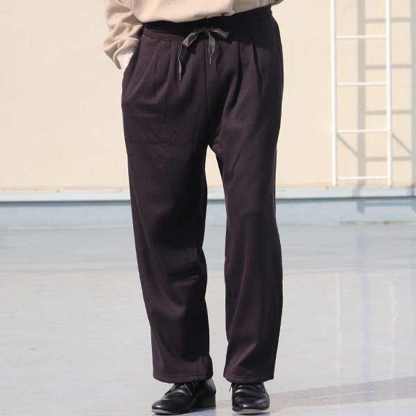 画像3: 【ボンバーヒート】ツィード 2タック ワイドイージーパンツ【送料無料】『日本製』【MADE IN JAPAN】 / Upscape Audience