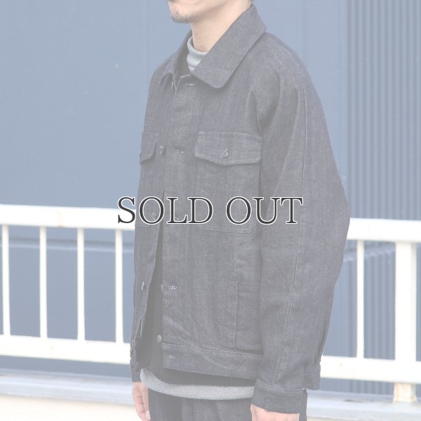画像8:  「備後」 10.5oz セルヴィッチ 青耳ストレッチデニム トラッカージャケット【MADE IN JAPAN】『日本製』【送料無料】/ Upscape Audience