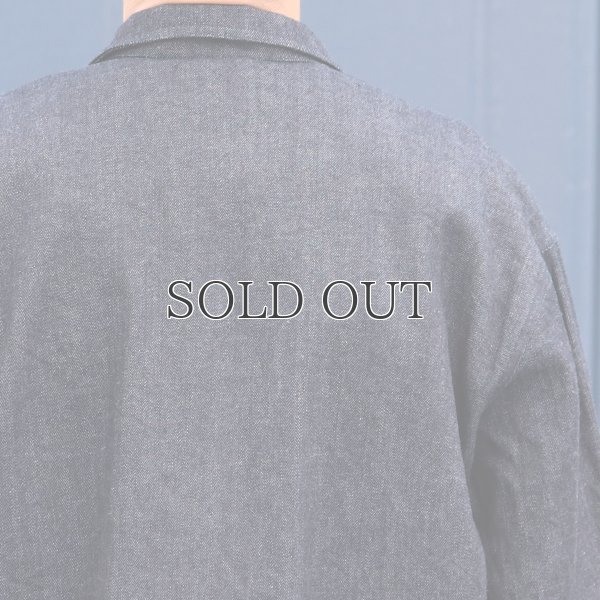 画像13:  「備後」 10.5oz セルヴィッチ 青耳ストレッチデニム カバーオールジャケット【MADE IN JAPAN】『日本製』【送料無料】/ Upscape Audience