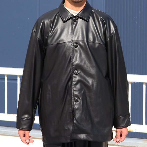 画像17: ロイヤルフェイクレザー カーコート【MADE IN JAPAN】『日本製』【送料無料】/ Upscape Audience