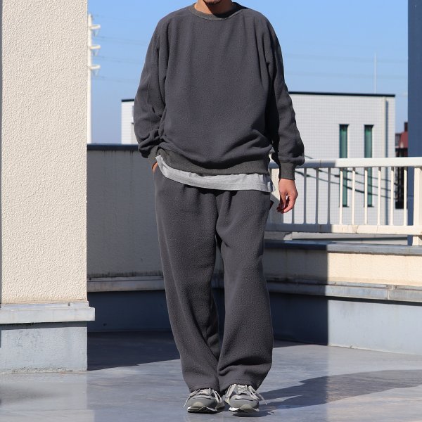画像6: POLARTEC(ポーラテック)"Thermal Pro"ボア 2タック ワイド イージーパンツ【MADE IN JAPAN】『日本製』/ Upscape Audience