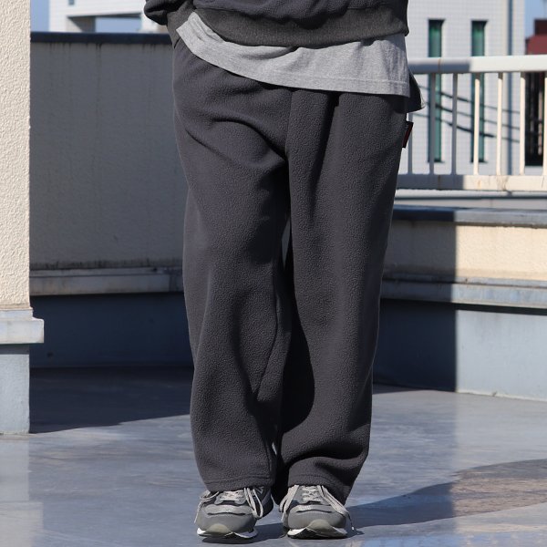 画像3: POLARTEC(ポーラテック)"Thermal Pro"ボア 2タック ワイド イージーパンツ【MADE IN JAPAN】『日本製』/ Upscape Audience