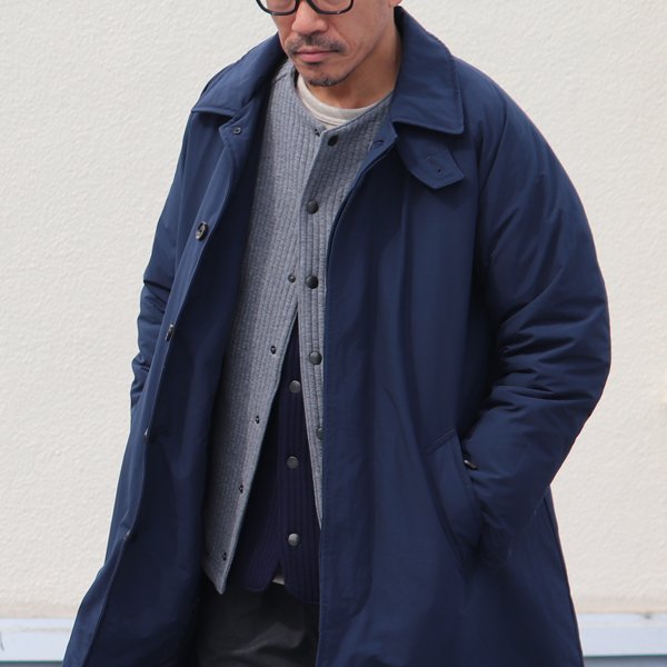 画像17: 「尾州」コットンキルト ノーカラー スナップジャケット【MADE IN JAPAN】『日本製』【送料無料】 / Upscape Audience