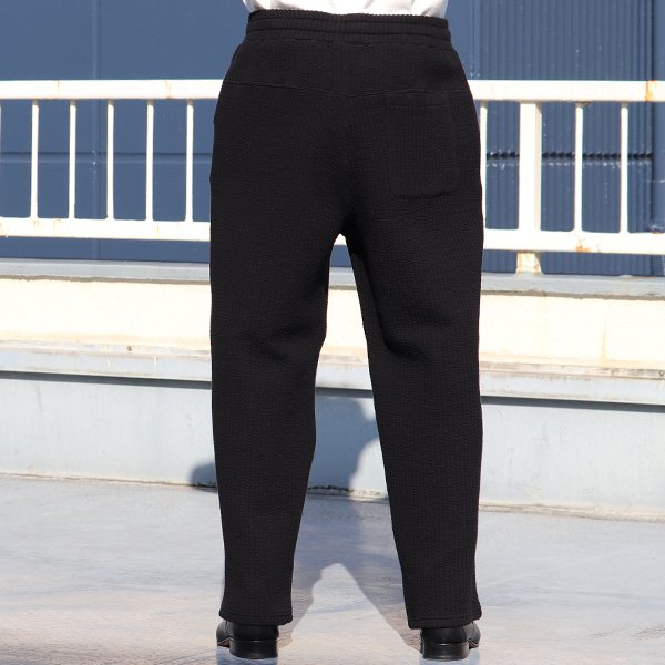 画像18: 「尾州」コットンキルト 2タック ワイド イージーパンツ『日本製』【送料無料】 / Upscape Audience