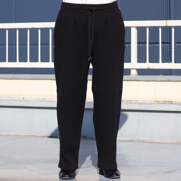 画像15: 「尾州」コットンキルト 2タック ワイド イージーパンツ『日本製』【送料無料】 / Upscape Audience