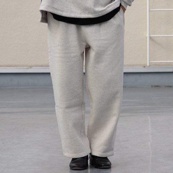 画像6: French Terry ソフト裏起毛 2タック ワイドイージーパンツ【MADE IN JAPAN】『日本製』/ Upscape Audience