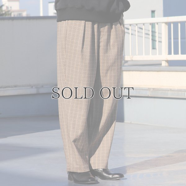 画像6: スマートT/R ジャパニーズ トラディショナルパターン 2タック ワイド イージーパンツ【MADE IN JAPAN】『日本製』【送料無料】/ Upscape Audience