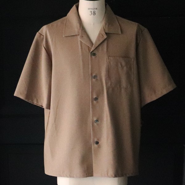 画像14: NaturemierTM(ナチュレミア)TECH リネンライク トロピカル オープンカラー ハーフスリ ーブシャツ【MADE IN JAPAN】『日本製』/ Upscape Audience