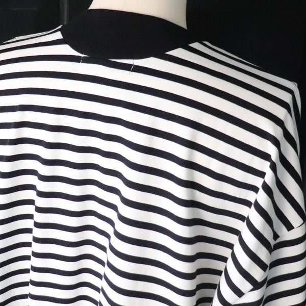 画像14: VORTEX 8オンス（MVS天竺）ボーダー サイドスリット Aライン L/S Tシャツ【MADE IN JAPAN】『日本製』/ Upscape Audience