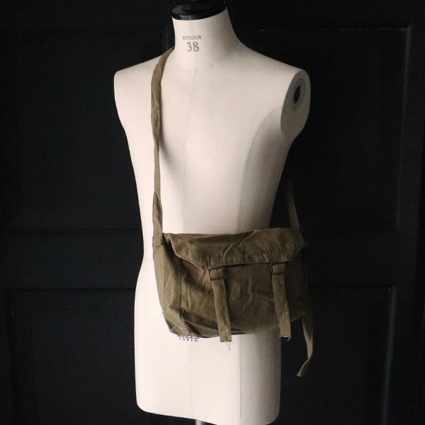 画像9: DEAD STOCK  / Serbian Army Cotton Linen Canvas Shoulder Bag（セルビア軍 コットンリネン ショルダーバッグ）