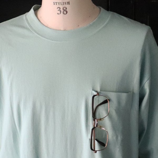 画像21: 「丹後」度詰天竺（6オンス）クルーネック グラスポケ付 ハーフスリーブ Tシャツ【MADE IN JAPAN】『日本製』/ Upscape Audience