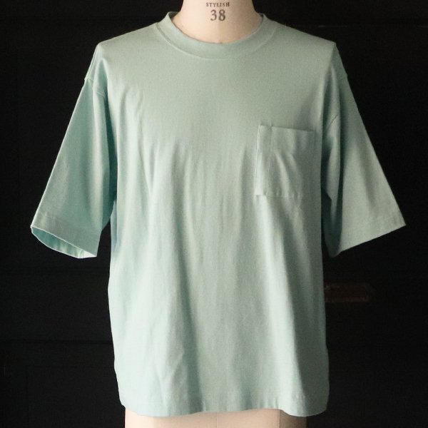 画像16: 「丹後」度詰天竺（6オンス）クルーネック グラスポケ付 ハーフスリーブ Tシャツ【MADE IN JAPAN】『日本製』/ Upscape Audience