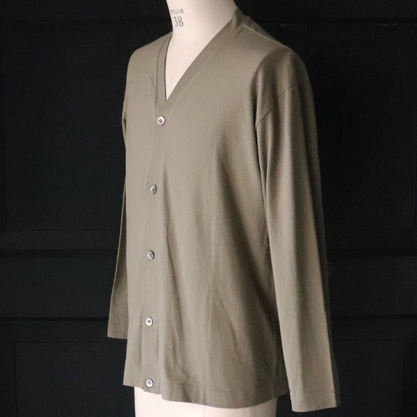 画像19: 「丹後」度詰天竺(6オンス)Vネック カーディガン【MADE IN JAPAN】『日本製』/ Upscape Audience