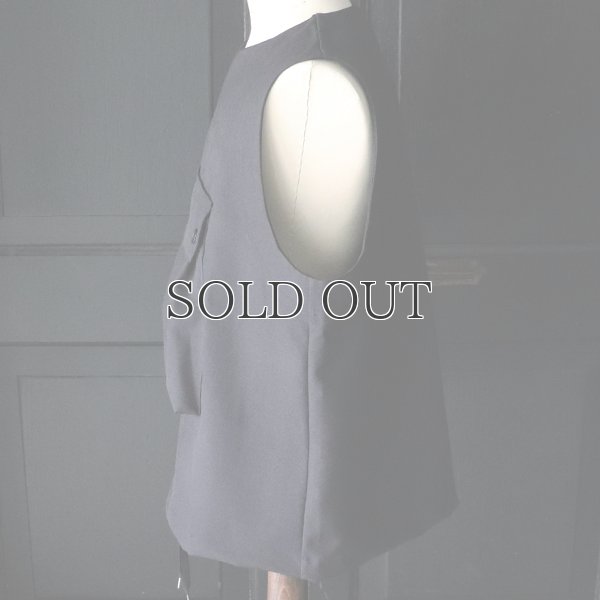 画像25: Naturemier（ナチュレミア）TECH ウールライクツイル ビックポケット キーネックベスト【MADE IN JAPAN】『日本製』 / Upscape Audience