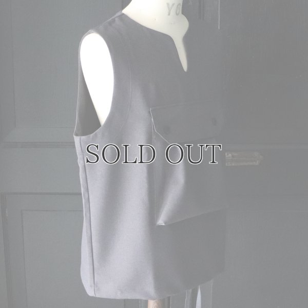 画像18: Naturemier（ナチュレミア）TECH ウールライクツイル ビックポケット キーネックベスト【MADE IN JAPAN】『日本製』 / Upscape Audience