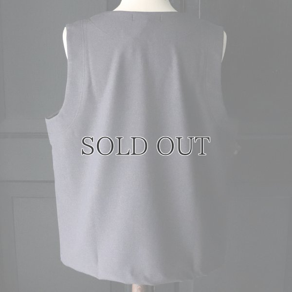 画像17: Naturemier（ナチュレミア）TECH ウールライクツイル ビックポケット キーネックベスト【MADE IN JAPAN】『日本製』 / Upscape Audience