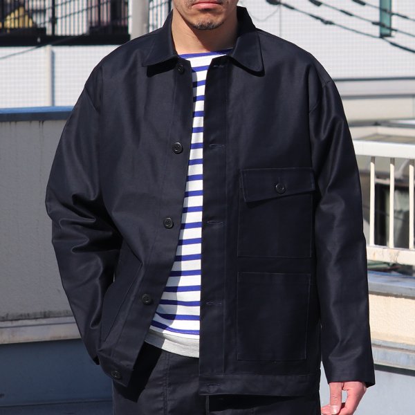 画像10: 「阿州」 ヴィンテージハード バックサテン カバーオール ジャケット【MADE IN JAPAN】『日本製』【送料無料】/ Upscape Audience