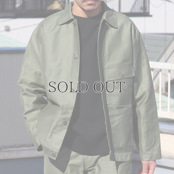 画像8: 「阿州」 ヴィンテージハード バックサテン カバーオール ジャケット【MADE IN JAPAN】『日本製』【送料無料】/ Upscape Audience