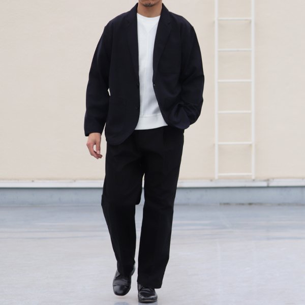 画像5: Naturemier（ナチュレミア）TECH ウールライクツイル 2B テーラードジャケット【MADE IN JAPAN】『日本製』【送料無料】/ Upscape Audience