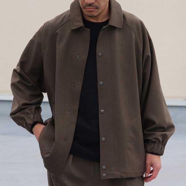 画像6: Naturemier（ナチュレミア）TECH ウールライクツイル コーチジャケット【MADE IN JAPAN】『日本製』【送料無料】/ Upscape Audience