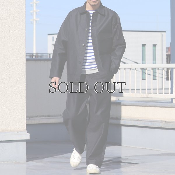 画像6: 「阿州」 ヴィンテージハード バックサテン カバーオール ジャケット【MADE IN JAPAN】『日本製』【送料無料】/ Upscape Audience