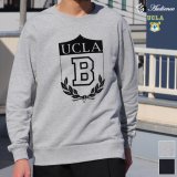 【RE PRICE/価格改定】UCLA"UCLA B"クルーネック長袖ライトスウェット / Audience