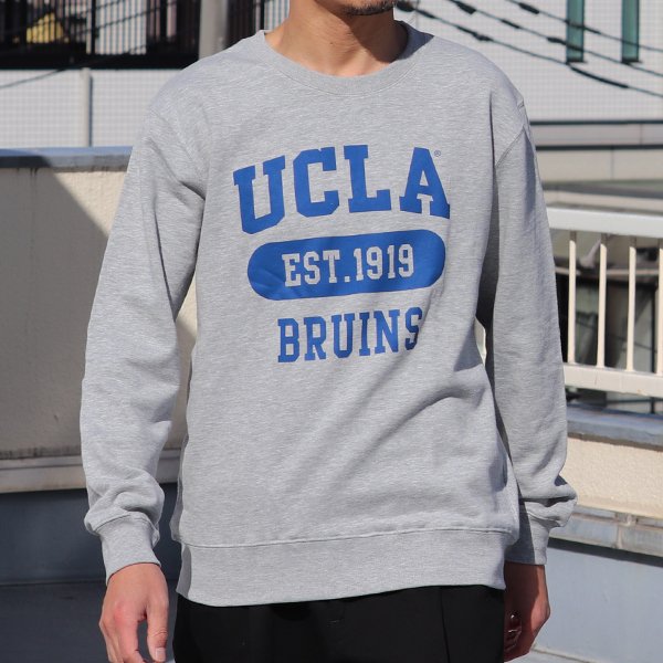 画像2: 【RE PRICE/価格改定】UCLA"UCLA EST.1919 BRUINS"クルーネック長袖ライトスウェット / Audience