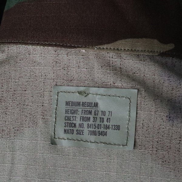画像19: DEAD STOCK / US Woodland Camo BDU 2nd GEN（アメリカ軍 ウッドランドカモ BDUジャケット セカンドモデル）