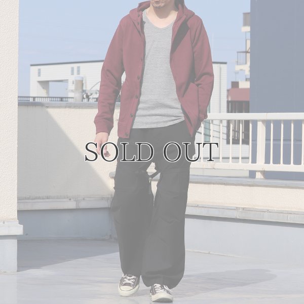 画像5: コーマ裏毛スタンドフードカーディガン【MADE IN JAPAN】『日本製』/ Upscape Audience