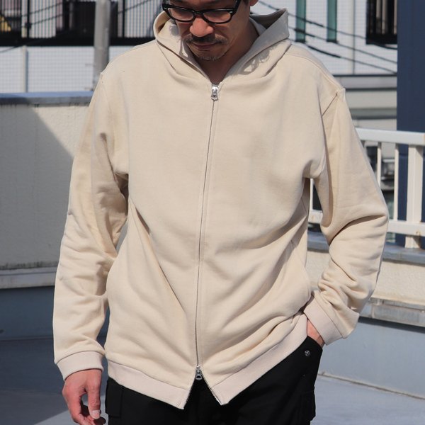 画像2: 【RE PRICE / 価格改定】スウェット フード L/S ZIP ジャケット【MADE IN JAPAN】『日本製』/ Upscape Audience