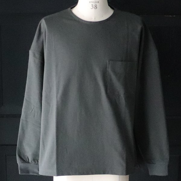 画像4: VORTEX 8オンス(MVS天竺)サイドスリット Aライン L/S Tシャツ【MADE IN JAPAN】『日本製』/ Upscape Audience