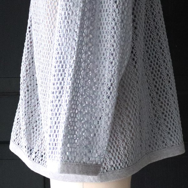 画像18: ハンドクロシェライク ラッセルレース Vネック 長袖 カーディガン 【MADE IN JAPAN】『日本製』【送料無料】/ Upscape Audience