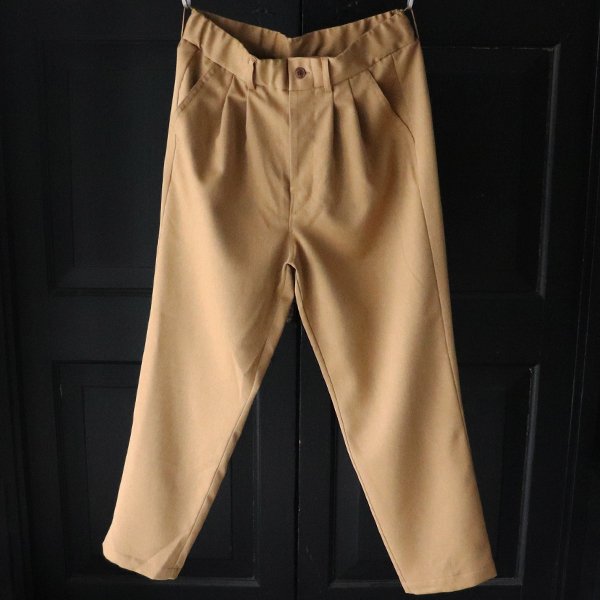 画像8: Naturemier(ナチュレミア)TECH レトロヘリンボン 2タック イージー テーパードパンツ【MADE IN JAPAN】『日本製』【送料無料】/ Upscape Audience