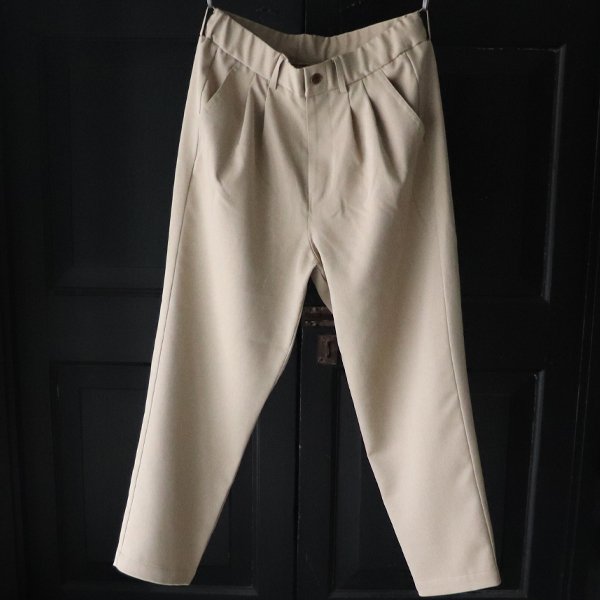 画像6: Naturemier(ナチュレミア)TECH レトロヘリンボン 2タック イージー テーパードパンツ【MADE IN JAPAN】『日本製』【送料無料】/ Upscape Audience