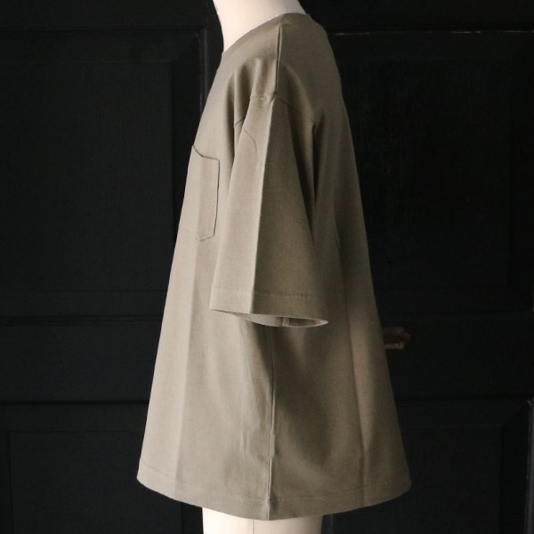 画像9: 「丹後」度詰天竺（6オンス）クルーネック グラスポケ付 ハーフスリーブ Tシャツ【MADE IN JAPAN】『日本製』/ Upscape Audience