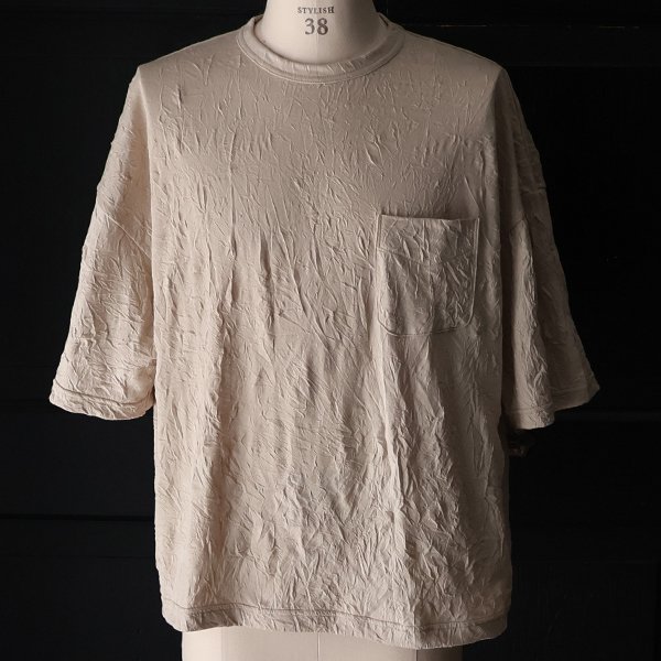 画像13: T/C ワッシャー天竺 クルーネック 胸ポケ付 ハーフスリーブ Tシャツ【MADE IN JAPAN】『日本製』/ Upscape Audience