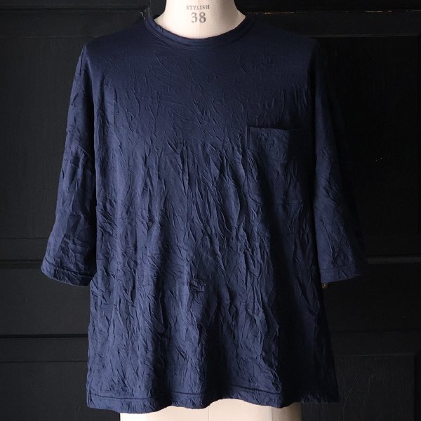 画像9: T/C ワッシャー天竺 クルーネック 胸ポケ付 ハーフスリーブ Tシャツ【MADE IN JAPAN】『日本製』/ Upscape Audience