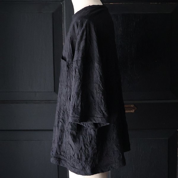 画像12: T/C ワッシャー天竺 クルーネック 胸ポケ付 ハーフスリーブ Tシャツ【MADE IN JAPAN】『日本製』/ Upscape Audience