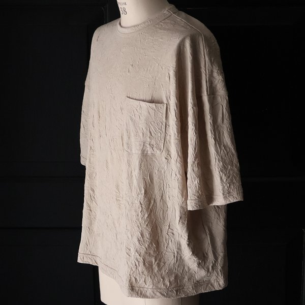 画像14: T/C ワッシャー天竺 クルーネック 胸ポケ付 ハーフスリーブ Tシャツ【MADE IN JAPAN】『日本製』/ Upscape Audience