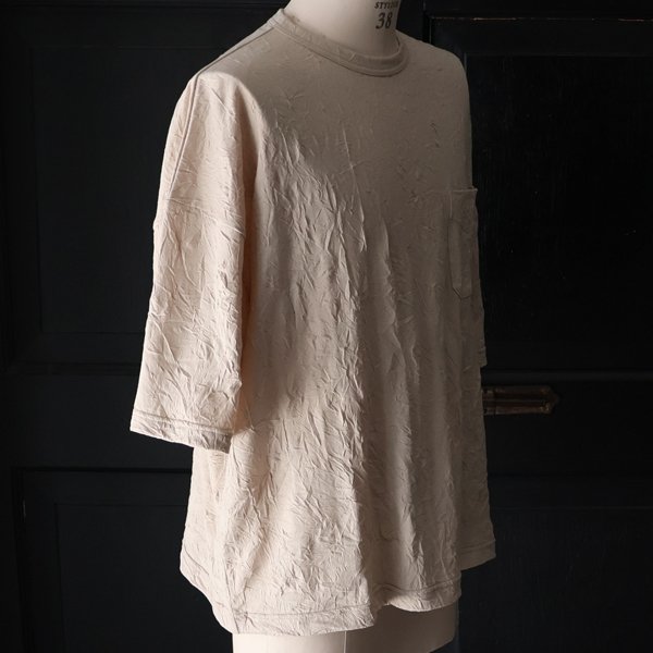 画像16: T/C ワッシャー天竺 クルーネック 胸ポケ付 ハーフスリーブ Tシャツ【MADE IN JAPAN】『日本製』/ Upscape Audience