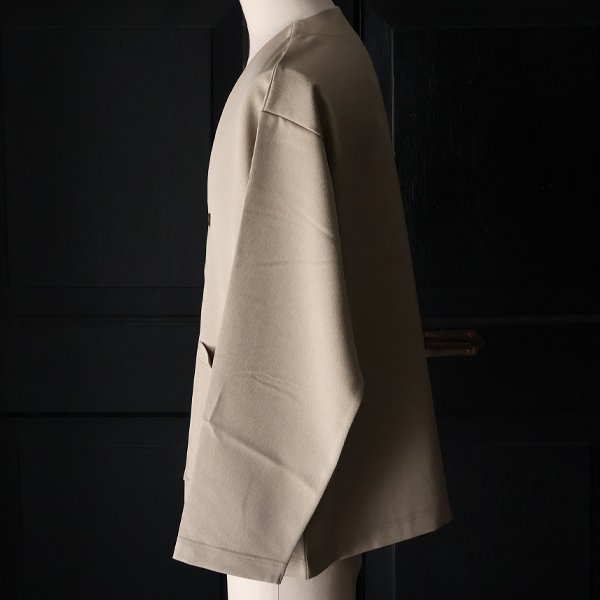 画像7: Naturemier™(ナチュレミア) TECH レトロヘリンボン ノーカラージャケット【MADE IN JAPAN】『日本製』/ Upscape Audience